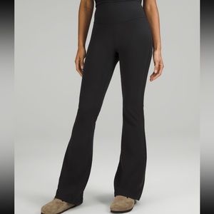 high waisted flare pants- groove